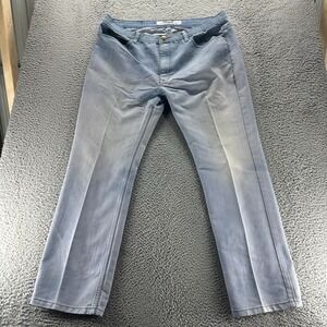 Vintage Black Smith Jeans Men's 42x34‎ Blue Cotton Denim Straight Workwear Faded